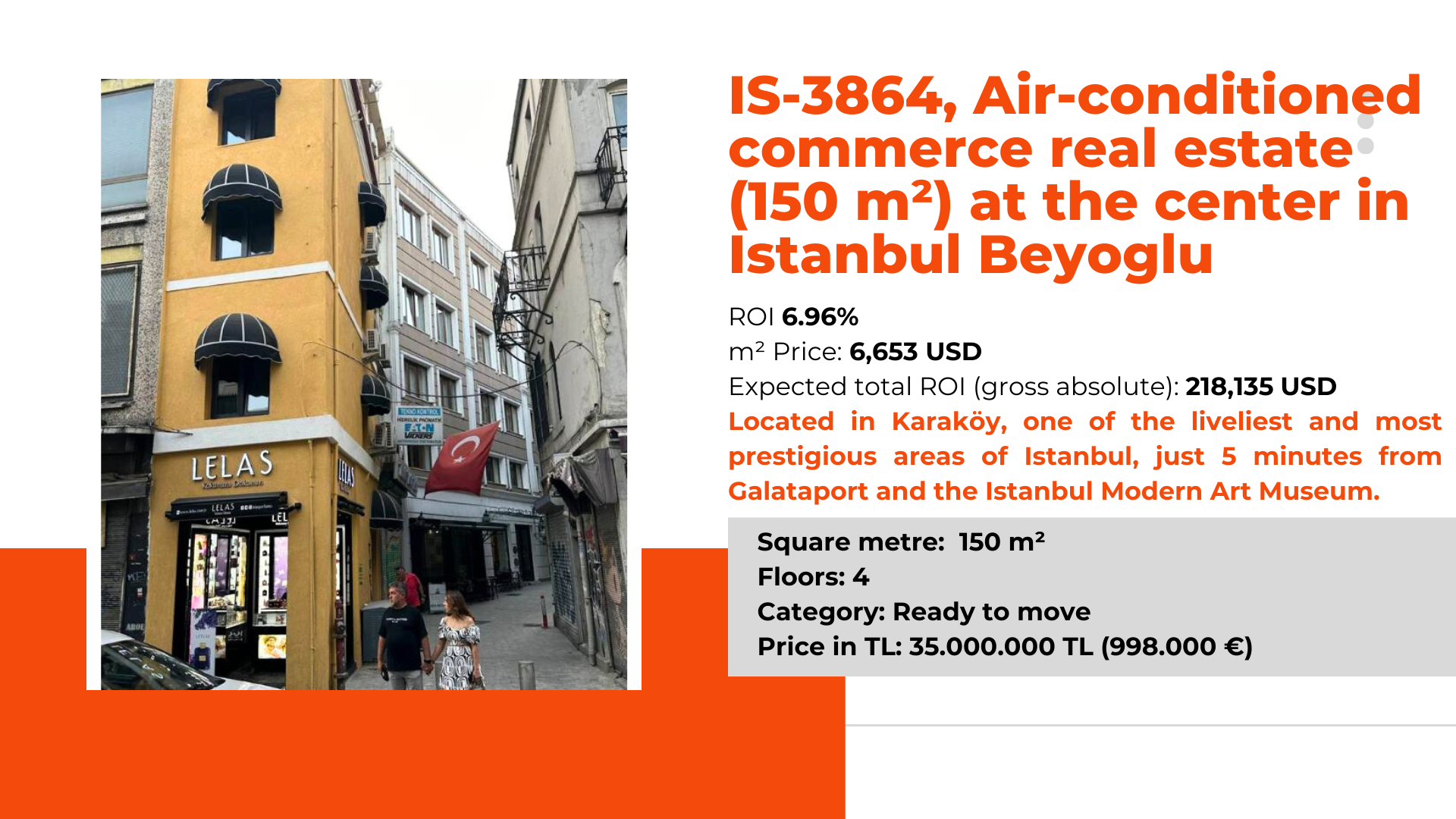 Stylish Commercial Property in Beyoğlu