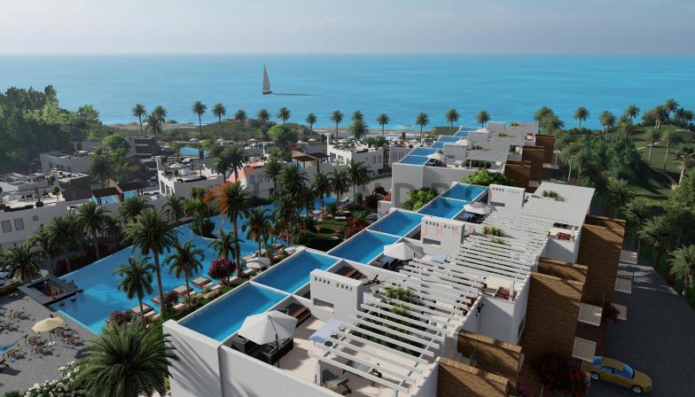 Sea & mountain view apartment in Esentepe, Northern Cyprus