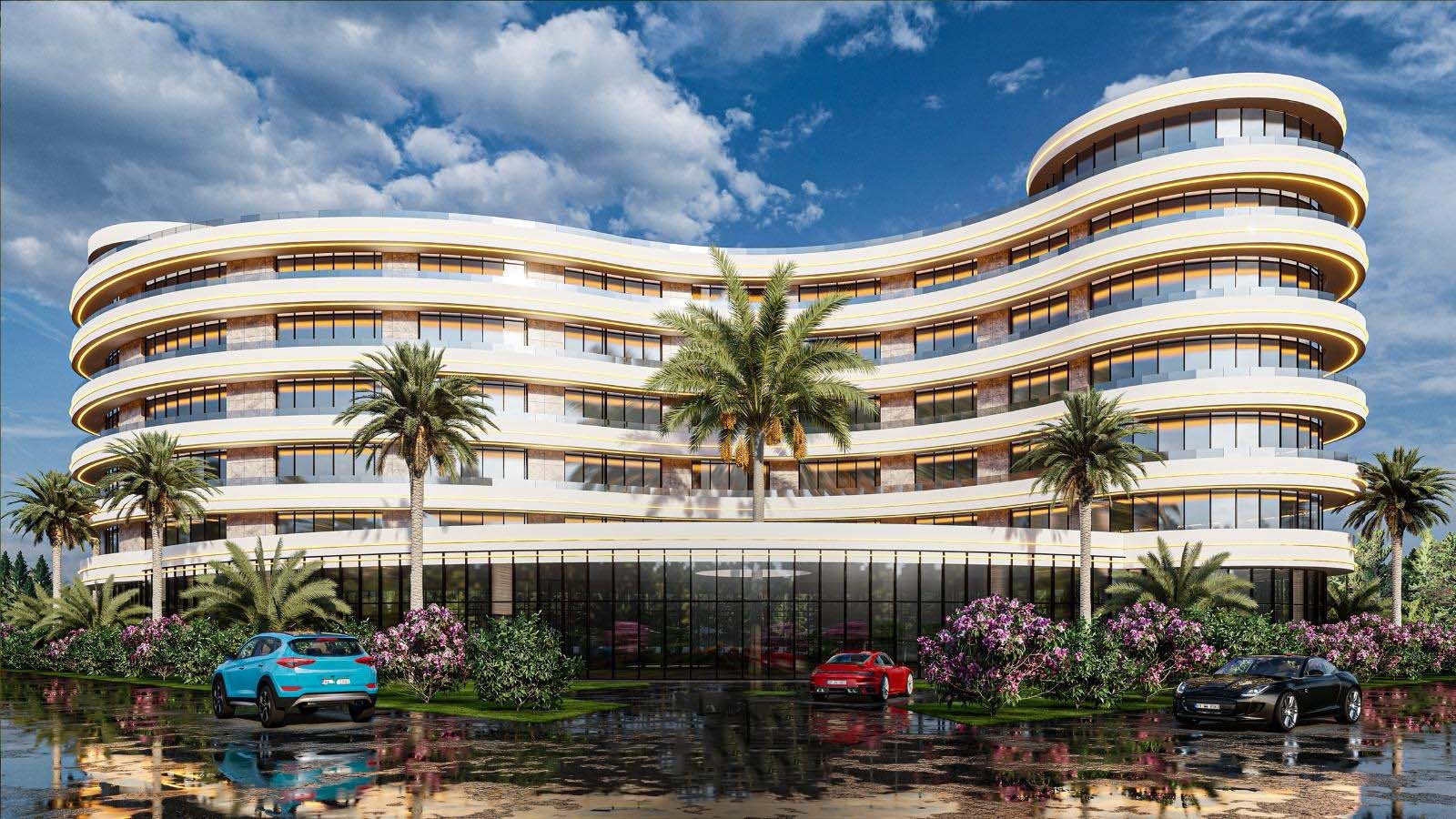 تصميم داخلي فندق هيلتون جاردن إن