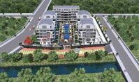 AL-476-2, New building real estate (5 rooms, 3 bathrooms) with spa area and terrace in Alanya Oba