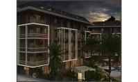 AL-478-1, New building real estate (4 rooms, 3 bathrooms) with balcony and pool in Alanya Oba