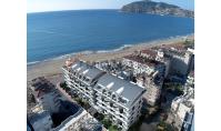 AL-644-1, Senior-friendly sea view apartment (3 rooms, 1 bathroom) with terrace in Alanya Centre