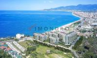 AL-724-1, Sea view property (4 rooms, 2 bathrooms) near the beach with spa area in Alanya Kargicak