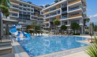 AL-744-3, Mountain panorama apartment (4 rooms, 2 bathrooms) with view on the Mediterranean Sea and balcony in Alanya Centre