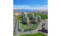 IS-1445-3, Lake view apartment (5 rooms, 2 bathrooms) with balcony and fitness room in Istanbul Avcilar