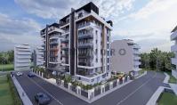 AN-1025-2, New building apartment (3 rooms, 1 bathroom) with balcony and air conditioner in Antalya Centre