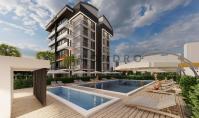 AN-1030-6, Mountain view real estate (4 rooms, 1 bathroom) with spa area and balcony in Antalya Aksu