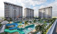AL-803-4, Senior-friendly mountain panorama apartment (3 rooms, 3 bathrooms) with perspective on the Mediterranean Sea in Alanya Demirtas