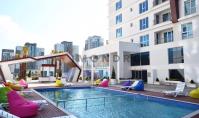 IS-1688, Property with pool and balcony in Istanbul Esenyurt