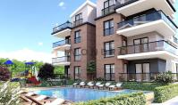 BE-347-1, New building property (5 rooms, 2 bathrooms) with balcony and pool in Belek Kadriye