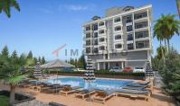 AL-829-1, Sea view property (2 rooms, 1 bathroom) near the beach with mountain view in Alanya Kargicak
