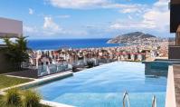 AL-832-2, Mountain panorama villa (6 rooms, 6 bathrooms) with perspective on the Mediterranean Sea and terrace in Alanya Cikcilli