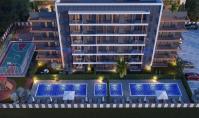 AN-1090-2, New building real estate (4 rooms, 2 bathrooms) with balcony and pool in Antalya Aksu