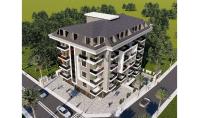 AL-837-1, New building real estate (4 rooms, 2 bathrooms) with spa area and balcony in Alanya Mahmutlar