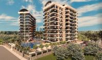 AL-853-2, Mountain panorama apartment (4 rooms, 2 bathrooms) with pool and balcony in Alanya Centre