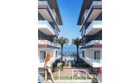 AL-857-1, Sea view apartment (3 rooms, 2 bathrooms) with mountain panorama and balcony in Alanya Kargicak
