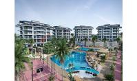 AL-858-1, Sea view property (3 rooms, 2 bathrooms) with spa area and balcony in Alanya Kargicak