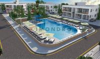 NO-259-1, Brand-new apartment (3 rooms, 1 bathroom) with terrace and pool in Northern Cyprus Yeni Bogazici