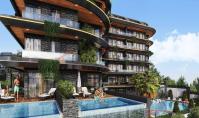AL-880-1, Apartment (3 rooms, 2 bathrooms) near the sea with mountain panorama and pool in Alanya Kestel