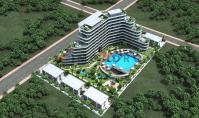 AN-1147-1, Mountain view apartment (2 rooms, 1 bathroom) with spa area and balcony in Antalya Aksu