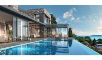 BO-436, Sea view real estate (4 rooms, 2 bathrooms) with terrace and pool in Bodrum Yalikavak