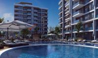 AN-1252-1, Brand-new property (2 rooms, 1 bathroom) with balcony and pool in Antalya Aksu