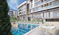 AN-1260-2, New building real estate (4 rooms, 3 bathrooms) with pool and terrace in Antalya Konyaalti
