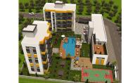 AN-1272-4, New building property (3 rooms, 1 bathroom) with pool and balcony in Antalya Aksu
