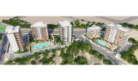 AN-1275-3, New building real estate (3 rooms, 1 bathroom) with terrace and pool in Antalya Aksu