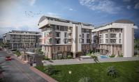 AN-1287-2, New building property (3 rooms, 2 bathrooms) with pool and terrace in Antalya Konyaalti