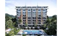 AL-986-1, Mountain view property (4 rooms, 3 bathrooms) with Mediterranean Sea view and balcony in Alanya Gazipasa
