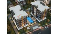 AN-1347-1, New building real estate (2 rooms, 1 bathroom) with balcony and pool in Antalya Aksu