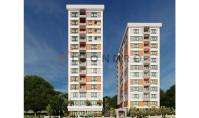 IS-2470-1, New building real estate (6 rooms, 2 bathrooms) with pool and balcony in Istanbul Kadikoy