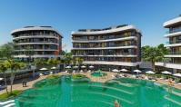 AL-1047-1, Mountain view apartment (3 rooms, 1 bathroom) with spa area and terrace in Alanya Oba