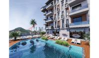 AL-1051-1, Mountain view apartment (2 rooms, 1 bathroom) with spa area and balcony in Alanya Oba