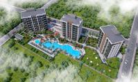 AN-1488-5, New building real estate (4 rooms, 2 bathrooms) with balcony and pool in Antalya Aksu