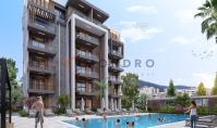 AN-1489-1, New building property (3 rooms, 1 bathroom) with pool and balcony in Antalya Aksu