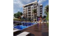 AN-1498, Senior-friendly real estate (2 rooms, 1 bathroom) with pool and balcony in Antalya Aksu
