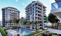 AN-1514-2, Senior-friendly real estate (5 rooms, 2 bathrooms) with balcony and pool in Antalya Aksu