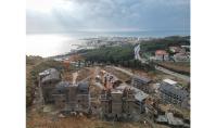 AL-875-7, Sea view real estate (4 rooms, 2 bathrooms) with mountain view and balcony in Alanya Turkler