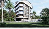 AN-1568-2, Brand-new real estate (3 rooms, 2 bathrooms) with pool and balcony in Antalya Konyaalti