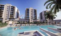 AN-1596, Senior-friendly, brand-new property (3 rooms, 1 bathroom) with pool in Antalya Kepez