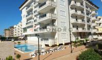 AL-576-2, Sea view real estate (3 rooms, 1 bathroom) near the beach with balcony in Alanya Oba