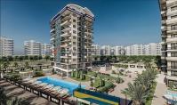 AL-619-8, Senior-friendly sea view apartment (4 rooms, 2 bathrooms) with balcony in Alanya Avsallar