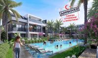 BE-419-2, New building real estate (3 rooms, 2 bathrooms) with balcony and pool in Belek Centre