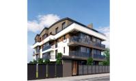 AN-1668-1, New building real estate (3 rooms, 2 bathrooms) with balcony and pool in Antalya Centre