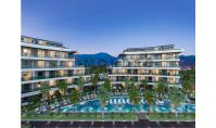 AL-1110-1, Sea view real estate (2 rooms, 1 bathroom) with balcony and spa area in Alanya Oba