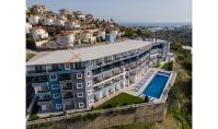 AL-1114, Sea view apartment (2 rooms, 1 bathroom) with mountain view and balcony in Alanya Kargicak