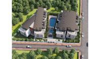 AN-1687-5, New building real estate (4 rooms, 2 bathrooms) with balcony and pool in Antalya Centre
