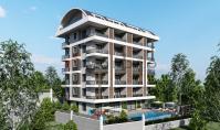 AL-1132-3, Sea view property (3 rooms, 2 bathrooms) with terrace and pool in Alanya Ciplakli
